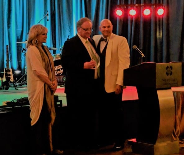 Attorney Robert K Finnell receiving the “Guardian of Justice” Award presented by the Georgia Trial Lawyers Association